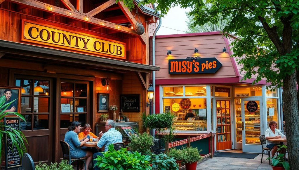 County Club restaurant and Missy’s Pies - Casual dining spots in Lexington