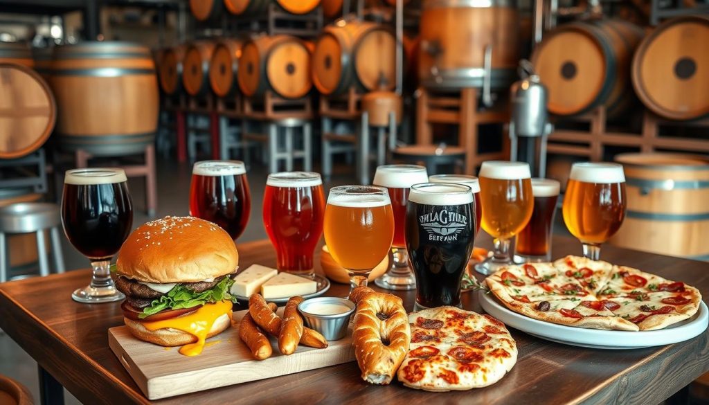 Craft beer food pairing