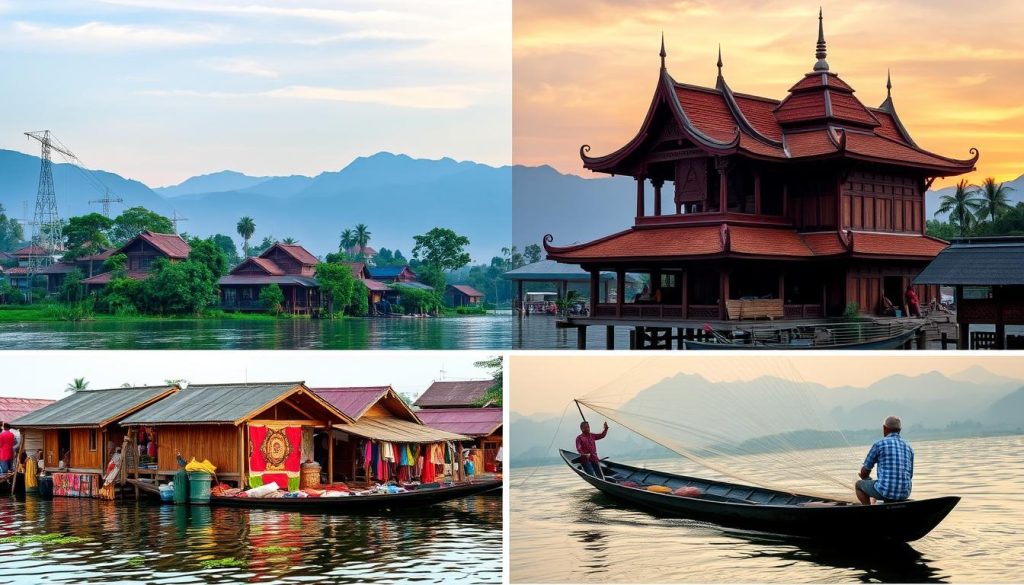 Cultural sites in Inle Lake