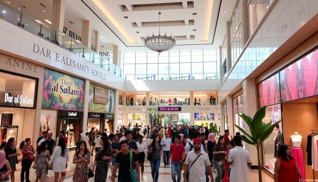 Dar Al Salam Mall shopping in Al Rayyan