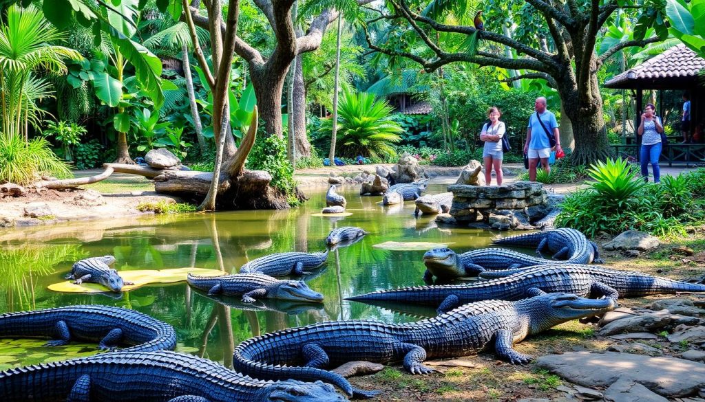 Davao City attractions at Crocodile Park