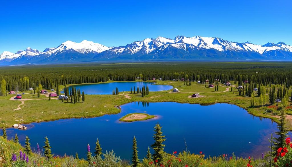 Denali NP campgrounds overview