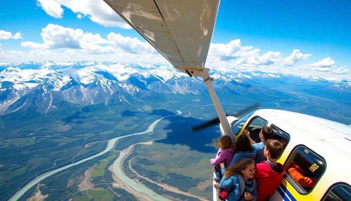 Denali National Park flightseeing tours for families