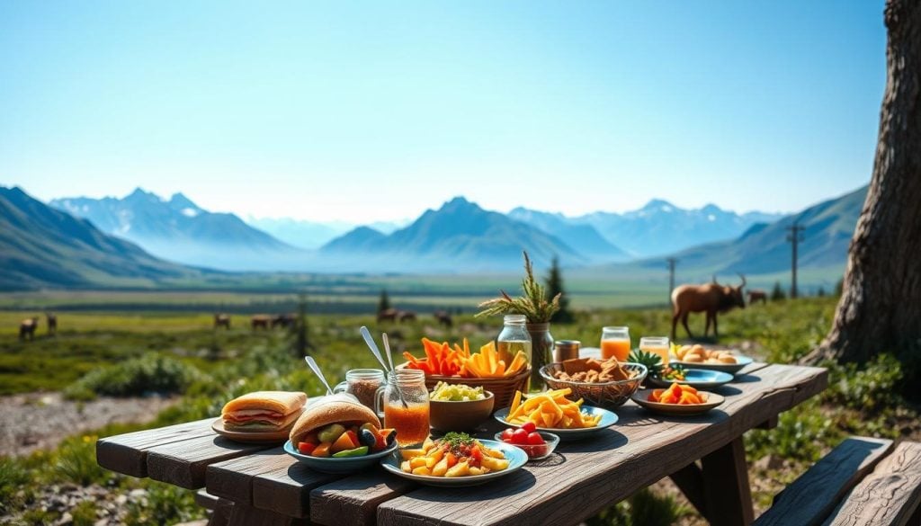 Denali National Park food expenses