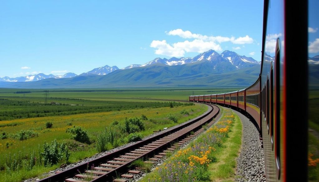 Denali National Park train access