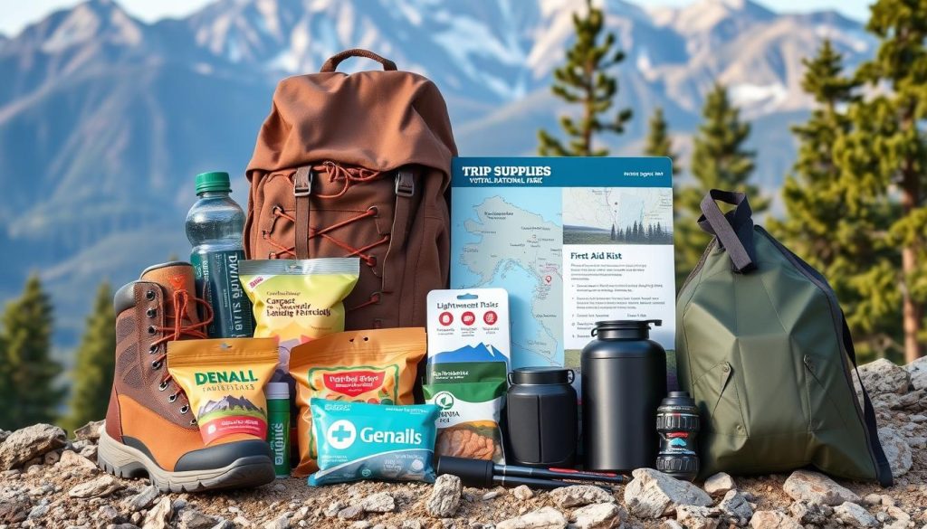 Denali National Park trip essentials