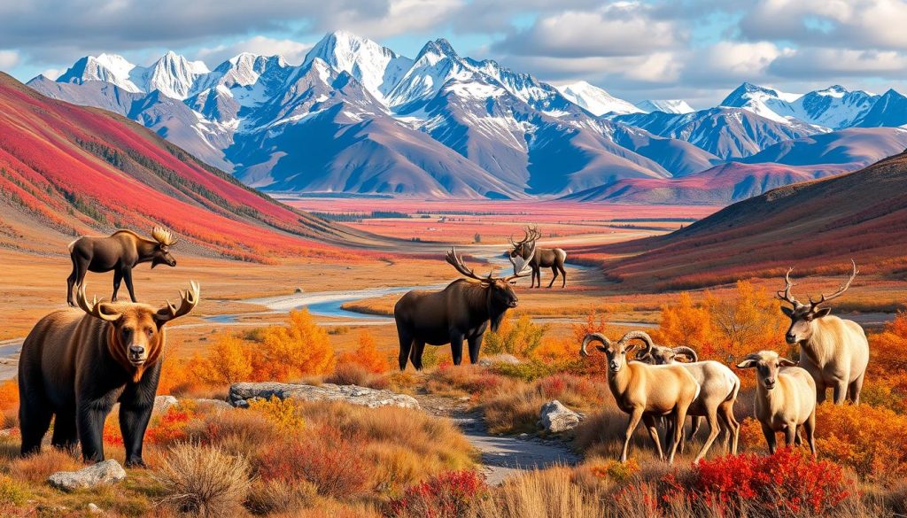 Denali National Park wildlife species