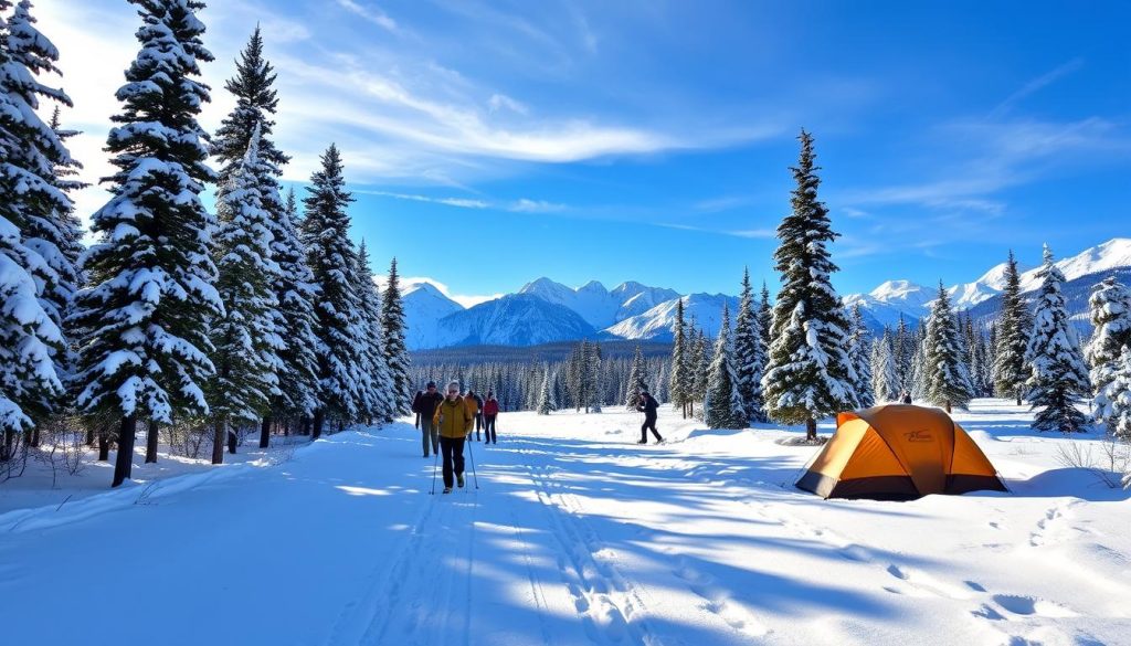 Denali National Park winter activities