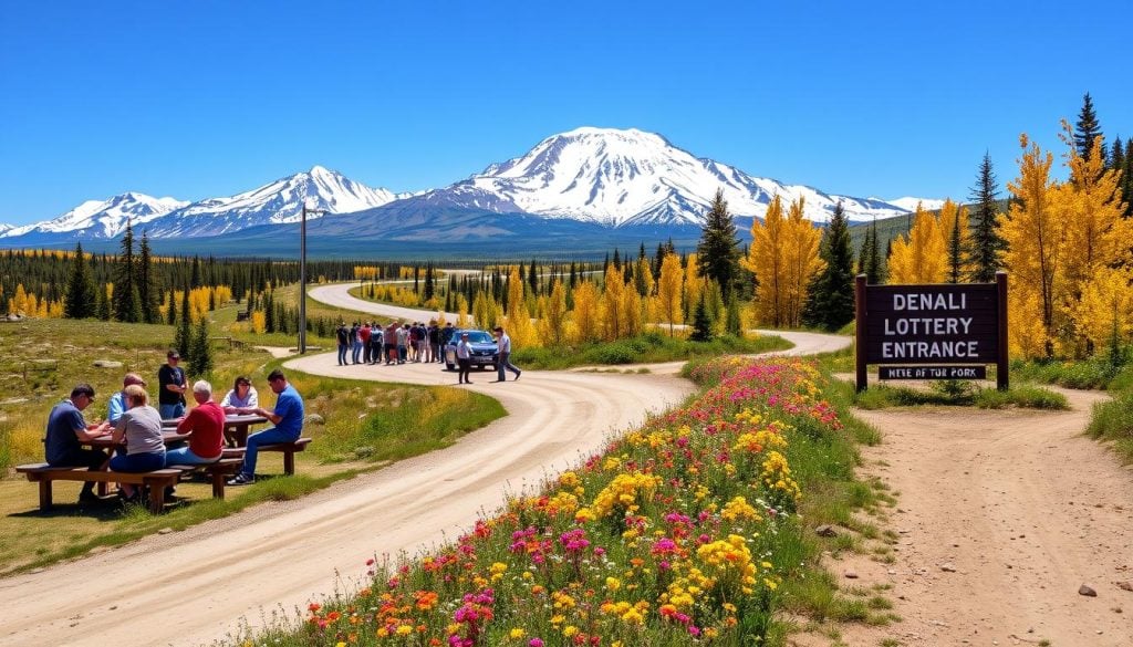 Denali Park lottery application process