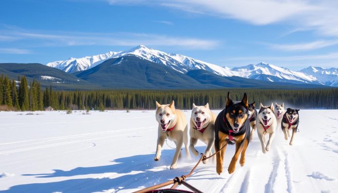 Denali Park sled dog demonstrations