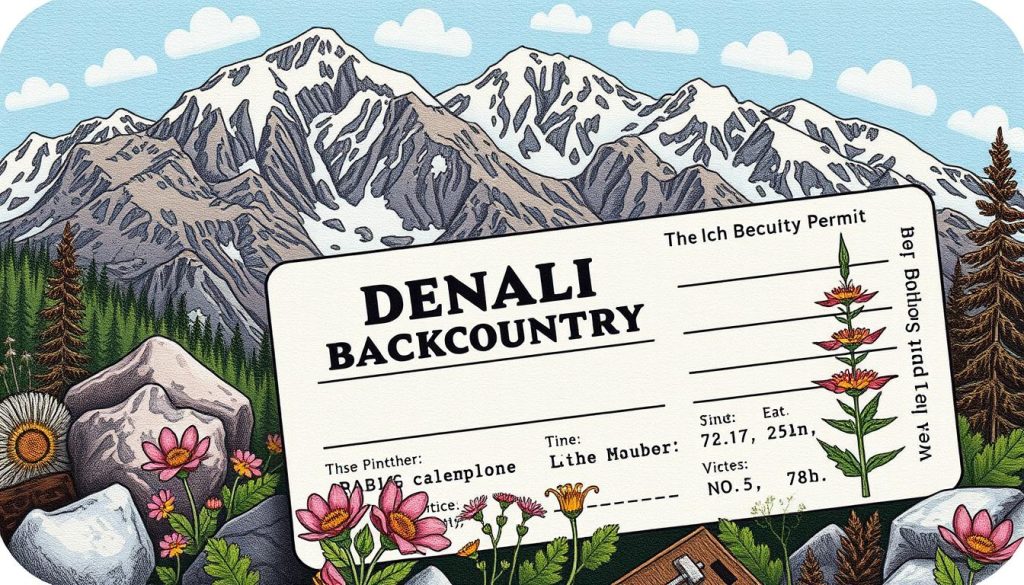 Denali backcountry permit Denali backcountry permit