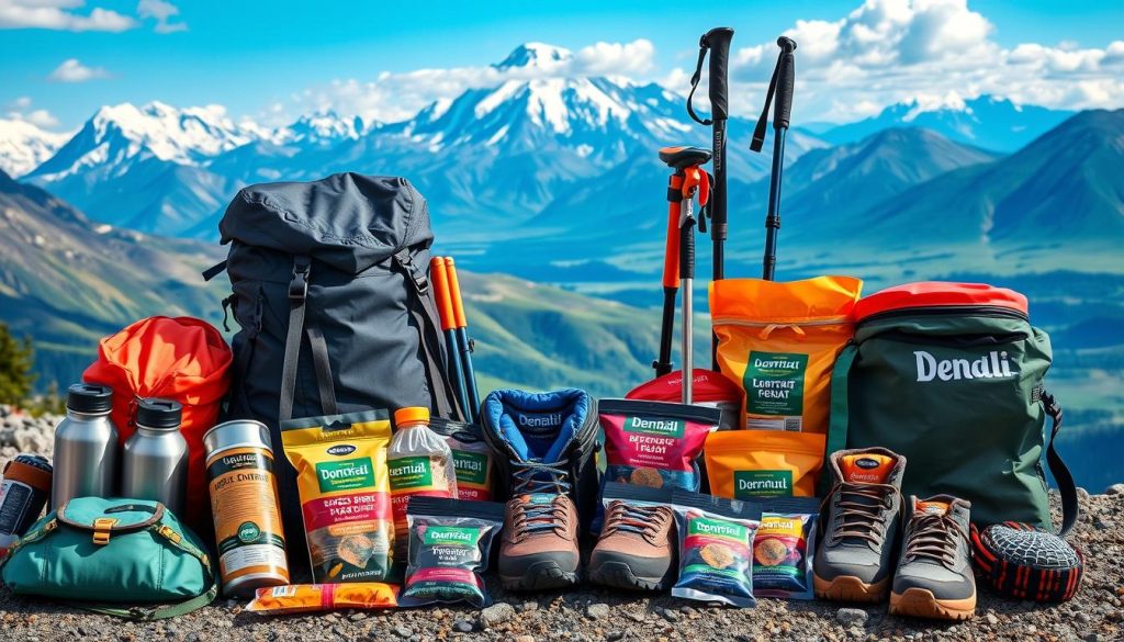 Denali hiking gear list