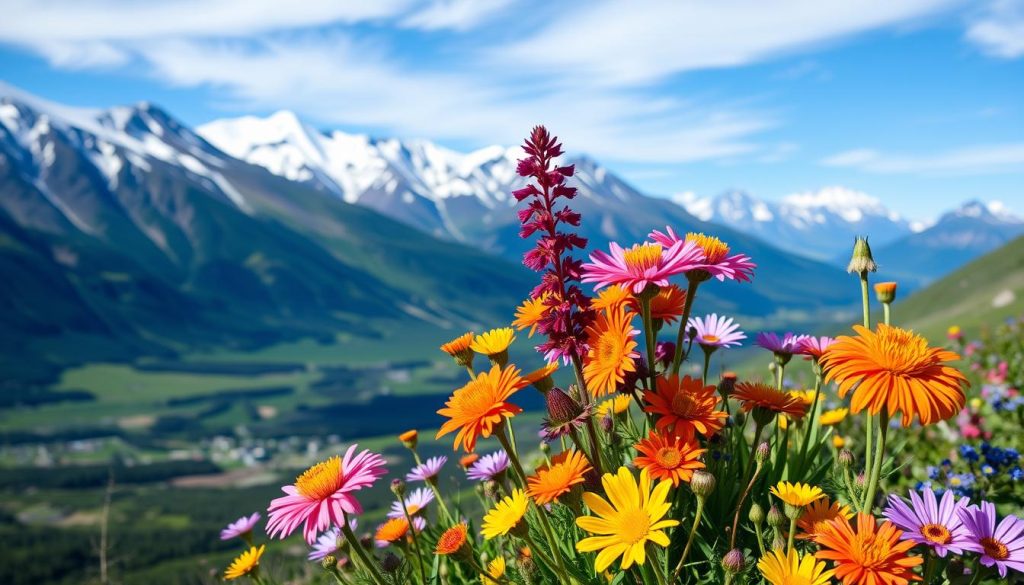 Denali wildflower season Denali wildflower season