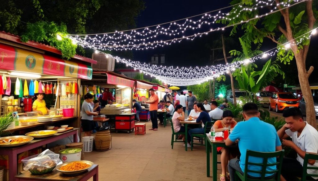 Dining in Vang Vieng