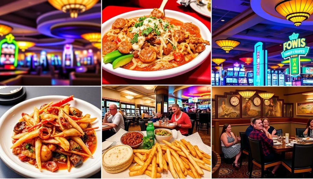 Dining options at Atlantic City budget-friendly casinos