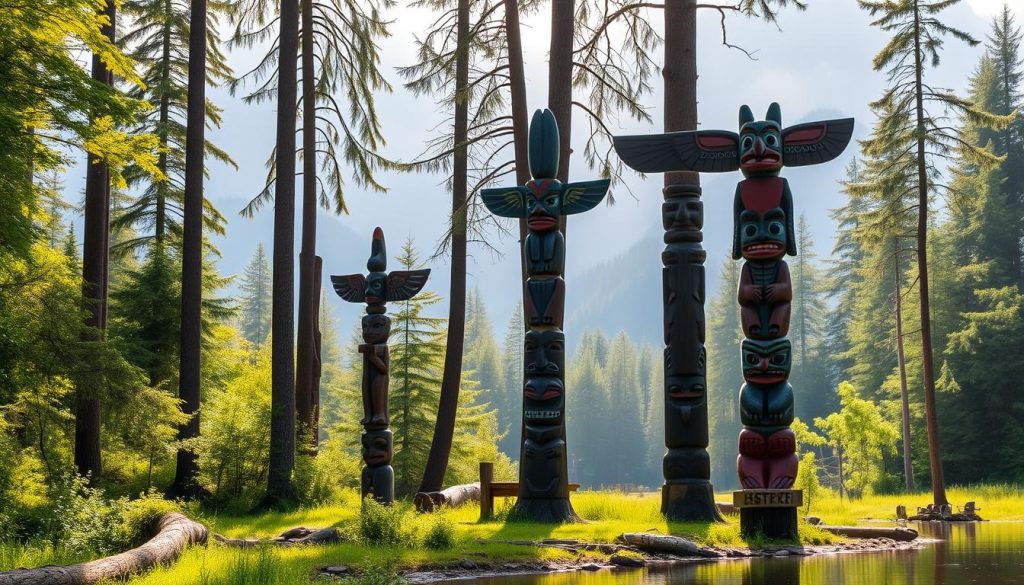 Discovering totem poles in Ketchikan Discovering totem poles in Ketchikan