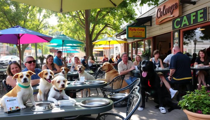 Dog-friendly cafes in Columbia Missouri