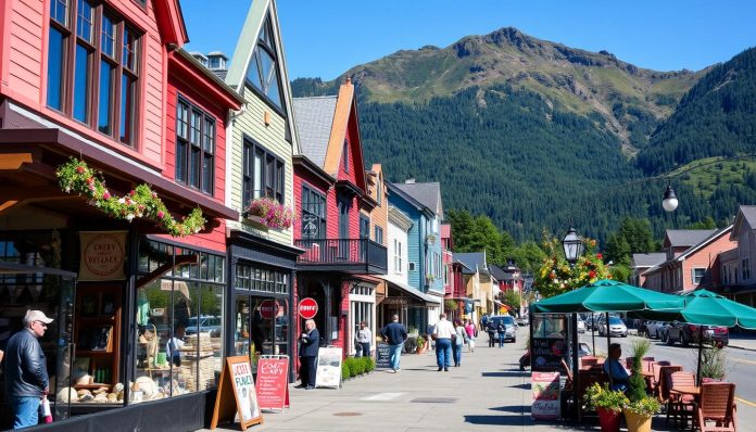 Downtown Juneau shopping