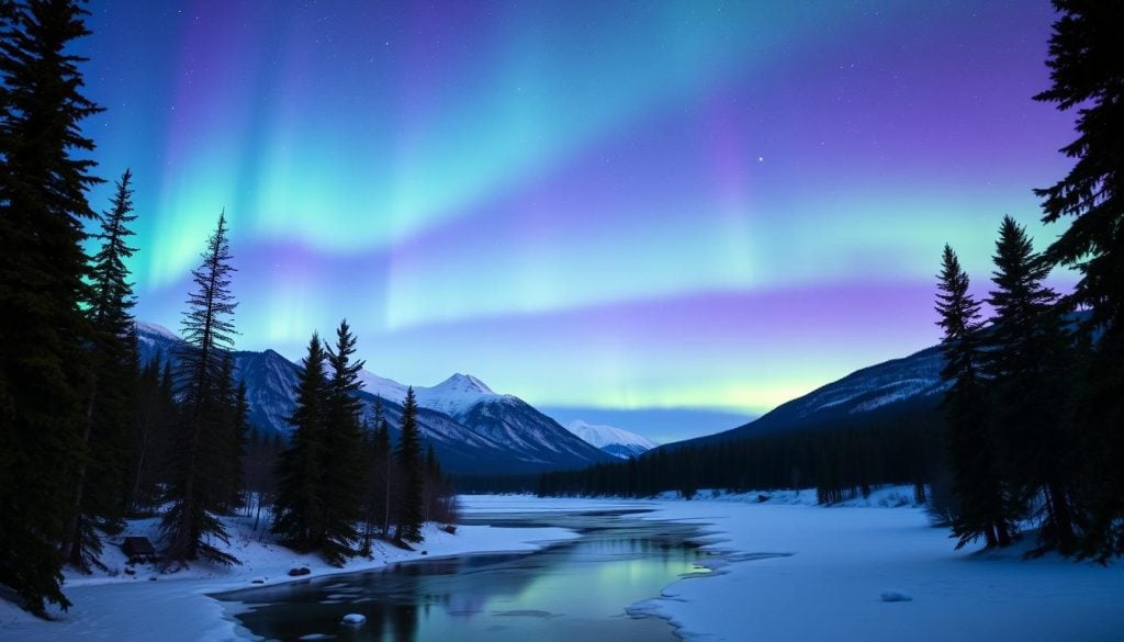 Eagle River for Northern Lights viewing