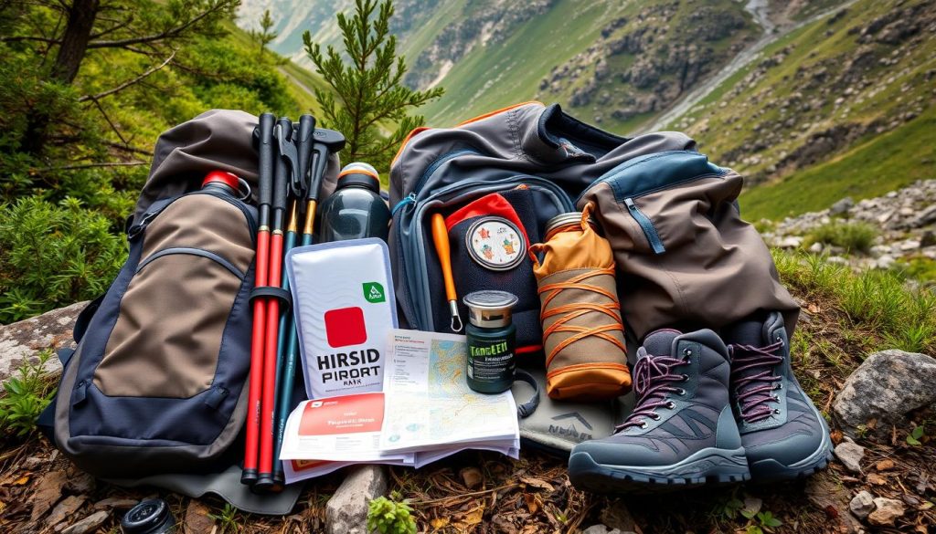 Essential gear for hiking