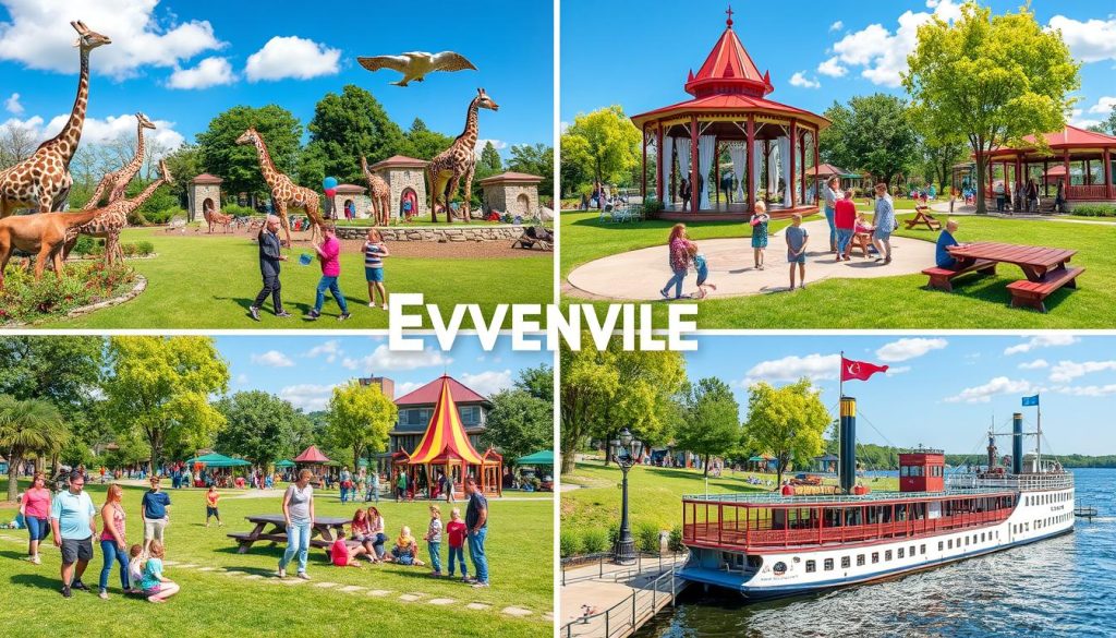 Evansville family attractions