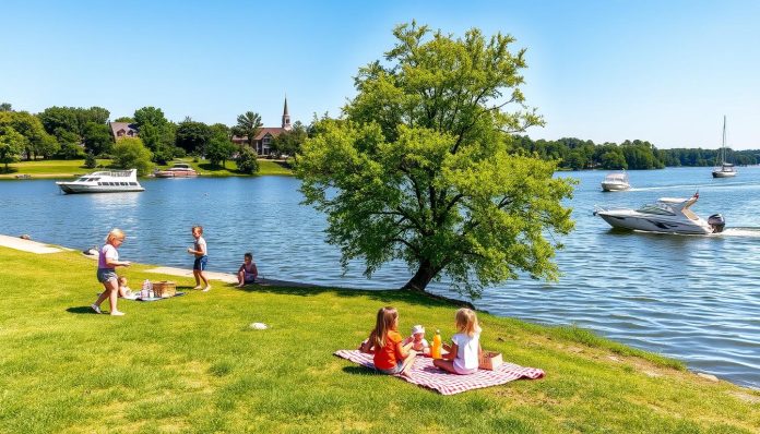 Evansville family fun on the Ohio River