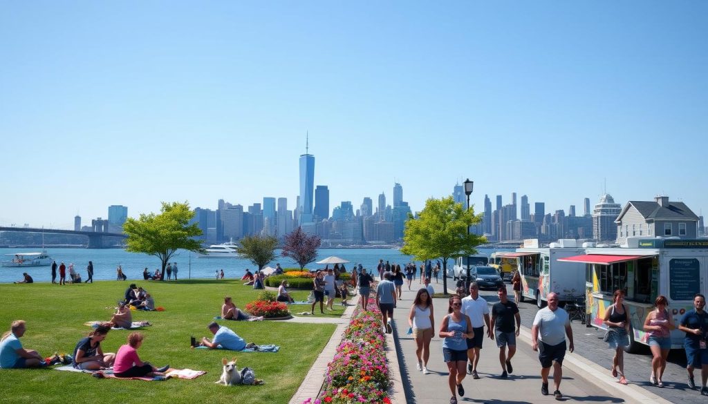 Exploring Hoboken Activities along the Hudson River