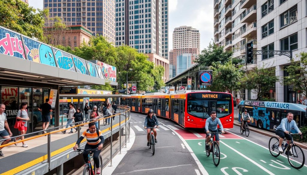 Exploring Silver Spring with public transport