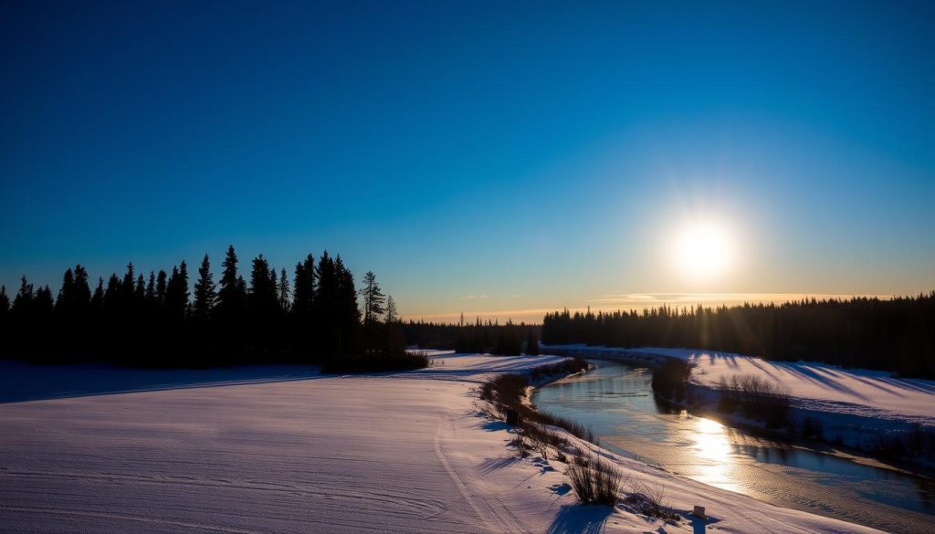 Fairbanks December daylight hours