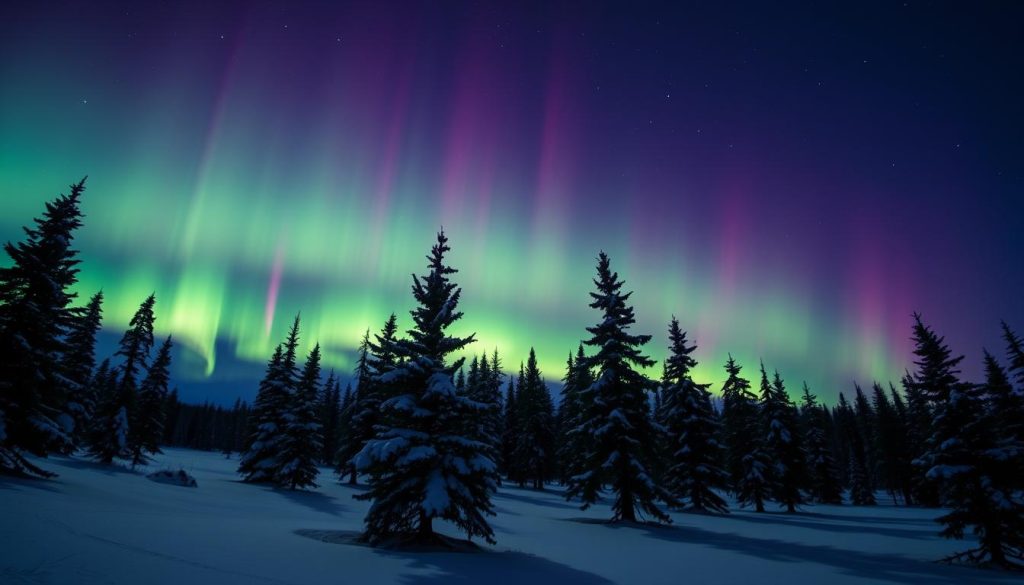 Fairbanks Winter Northern Lights Fairbanks Winter Northern Lights
