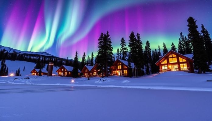 Fairbanks aurora lodges