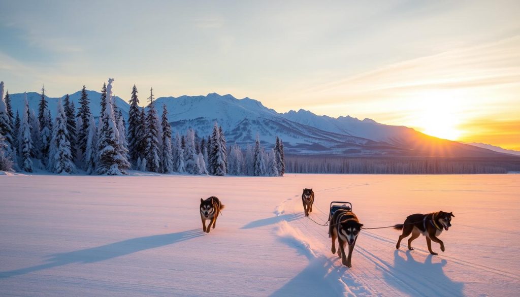 Fairbanks dog mushing tours