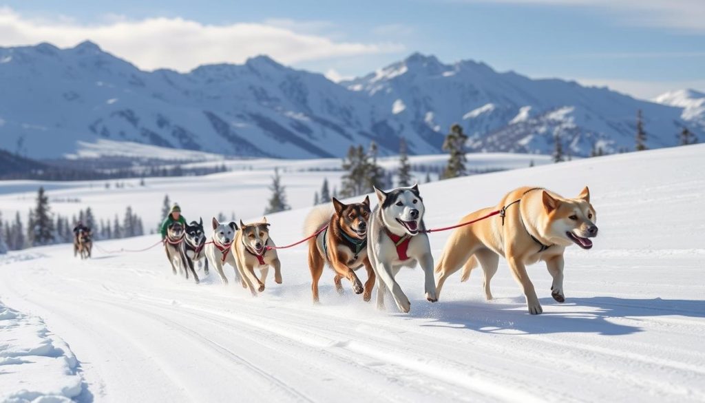 Fairbanks dog mushing tours