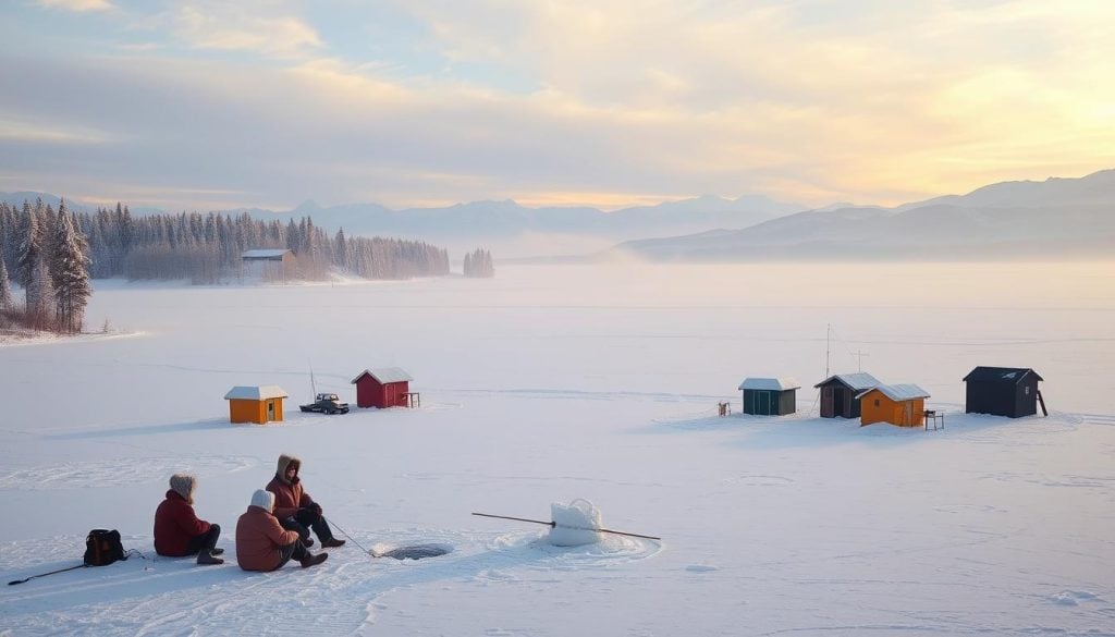 Fairbanks ice fishing trips