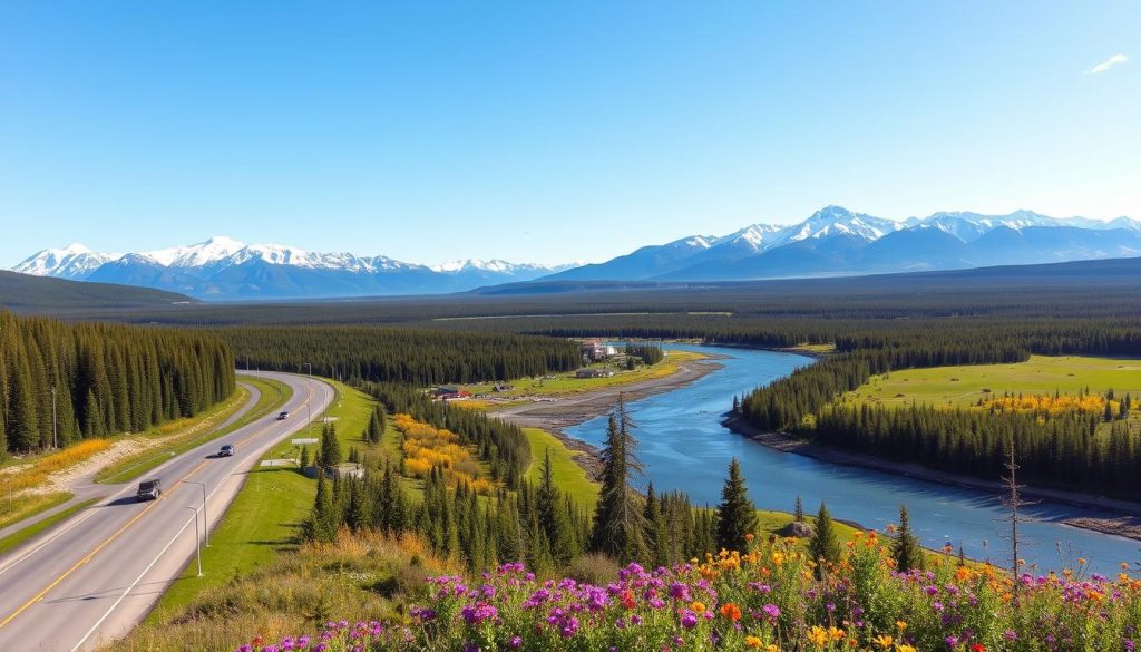 Fairbanks scenic byways nature preservation