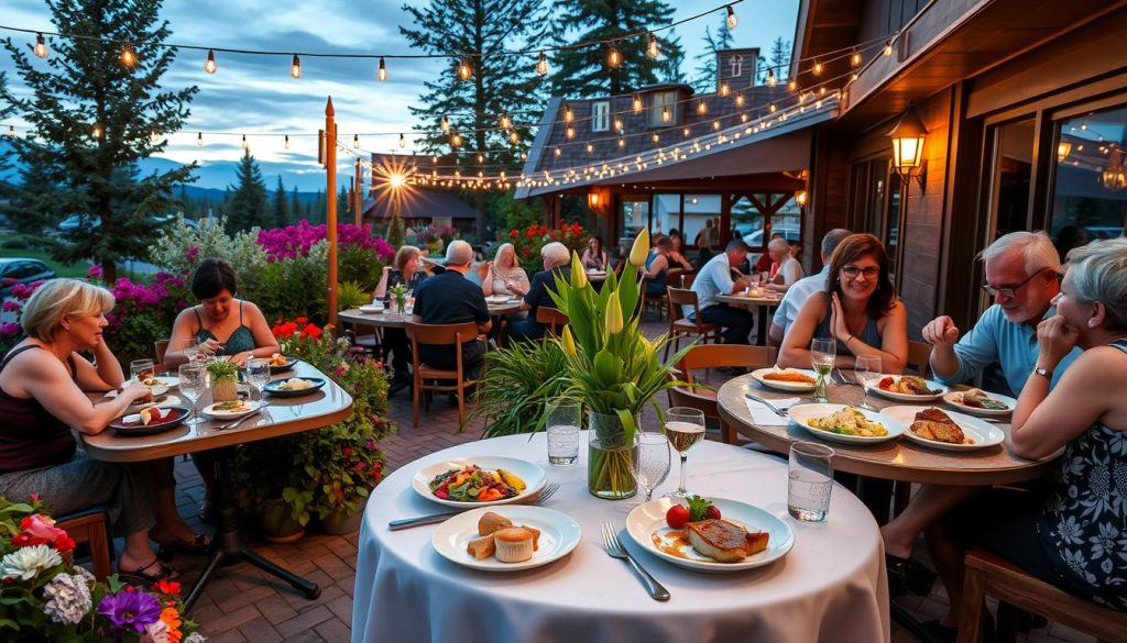 Fairbanks summer dining options