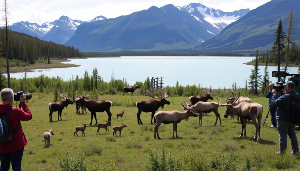 Fairbanks wildlife parks and photography tours