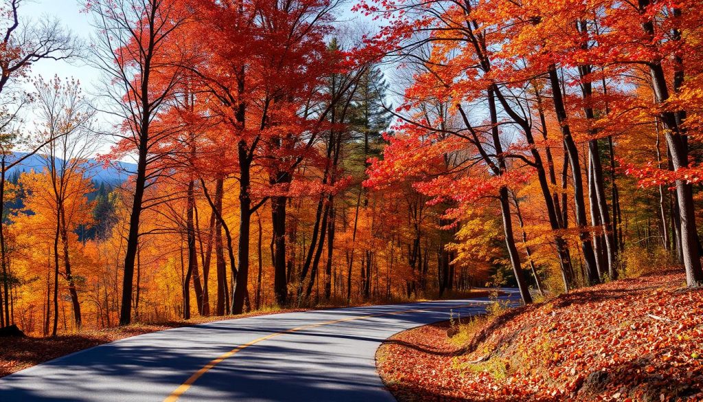 Fall foliage scenic drives