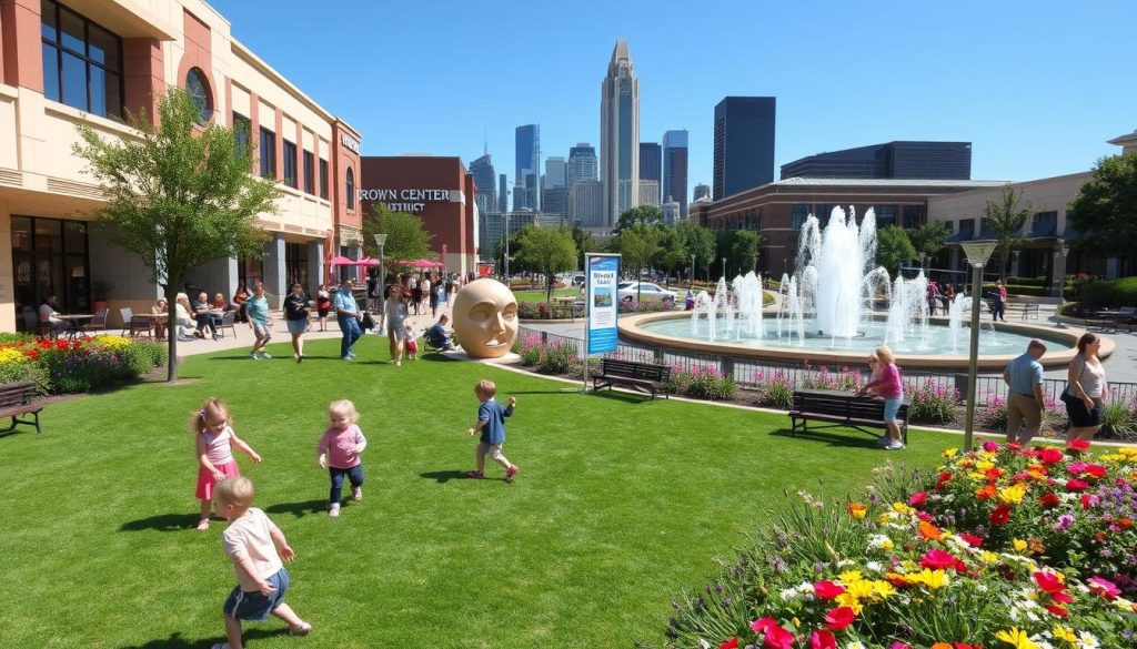 Family activities in Crown Center District Family activities in Crown Center District