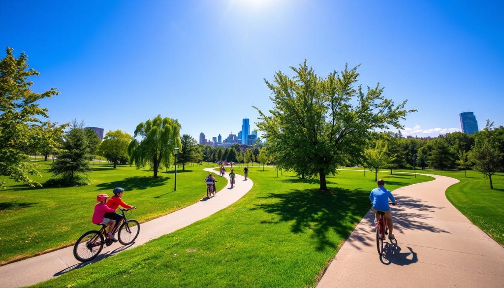 Family-friendly biking in Indianapolis Family-friendly biking in Indianapolis