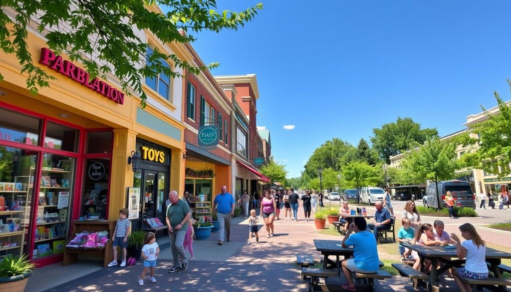 Family-friendly shopping in Lexington