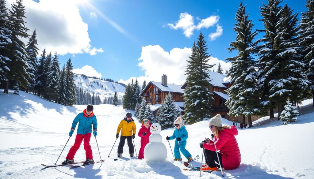 Family ski trip Family ski trip