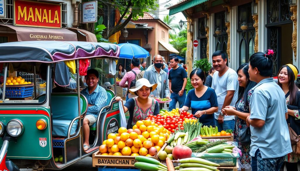 Filipino customs and interacting with locals in Manila