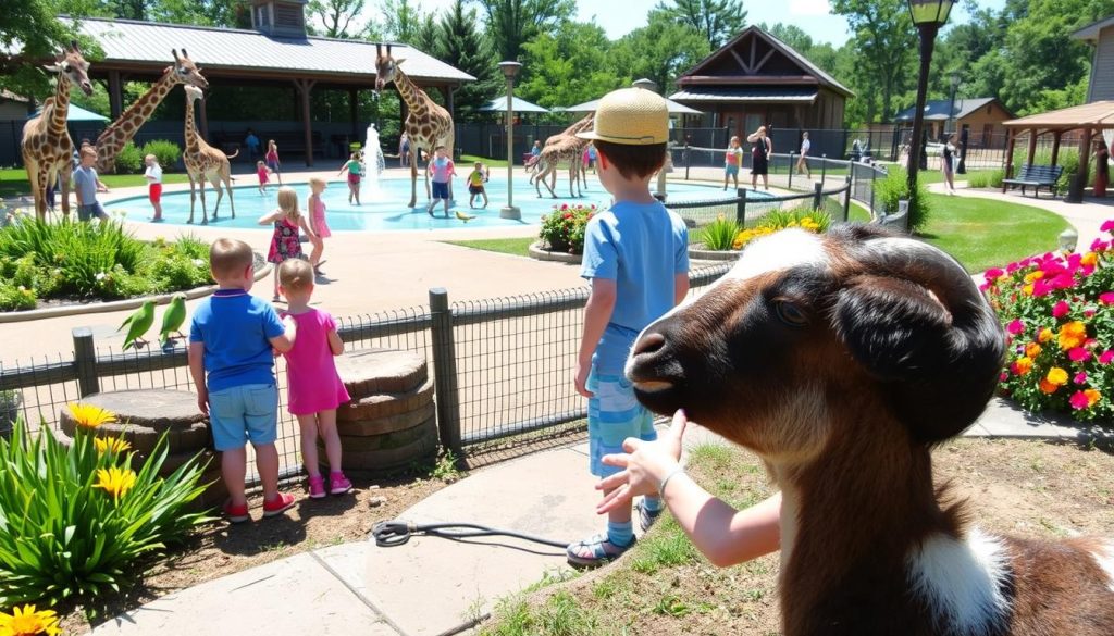 Fort Wayne Children's Zoo interactive experiences