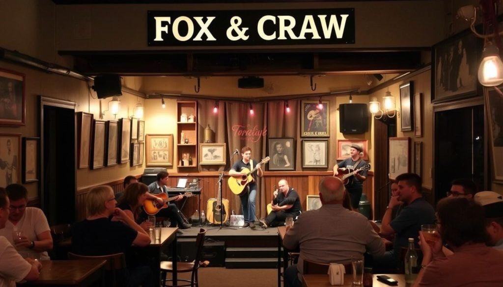 Fox & Crow intimate music venue JC Heights