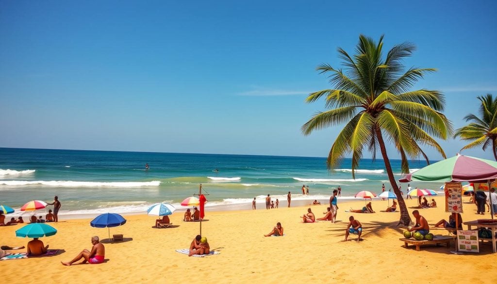 Galle beach activities