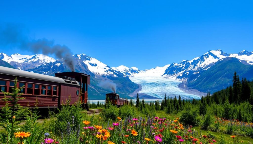 Glacier Discovery Train Alaska