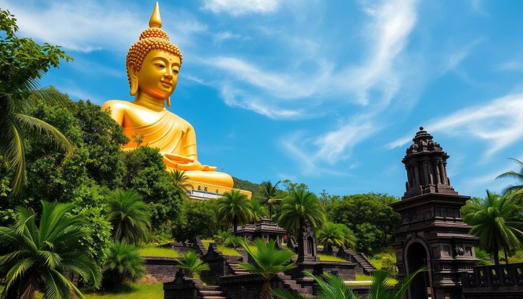 Golden Buddha Sigiriya