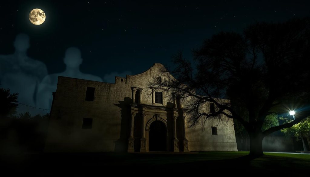 Haunted Alamo in San Antonio