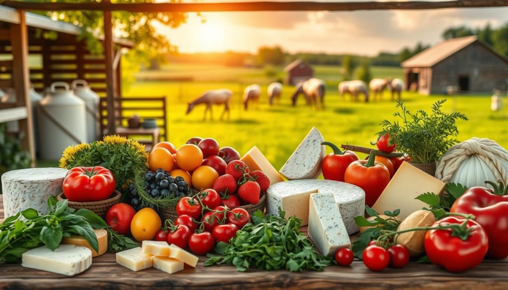 Health benefits of local cheese